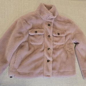 Cozy Pink Fleece Jacket